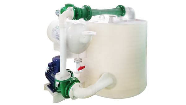 單聯-全塑臥式水噴射真空機組